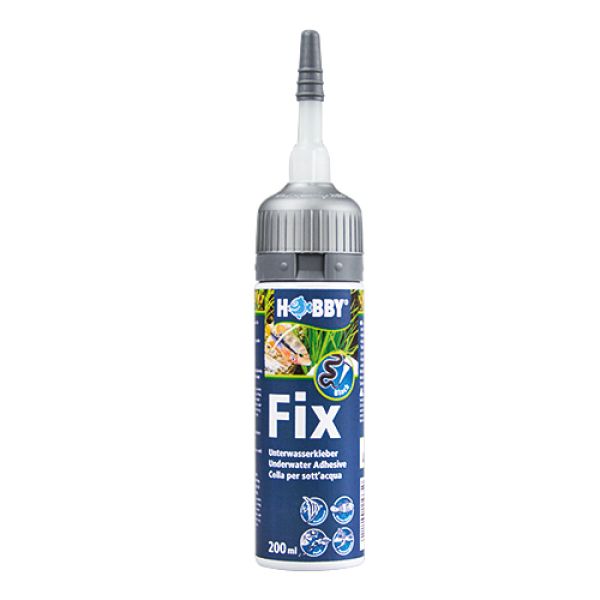 Hobby Fix Unterwasserkleber, schwarz, 200 ml Kartusche