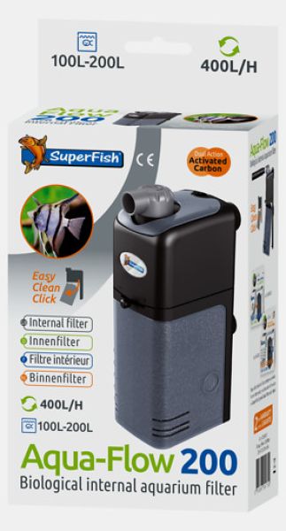 SuperFish Aquaflow 200 Filter 400 l/h